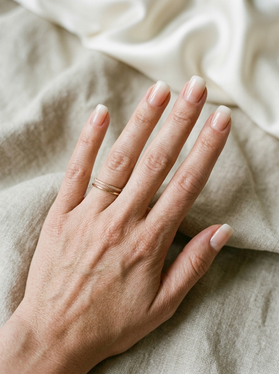 Square Ombré Nails als Nägel Square Sommer Inspiration 2026